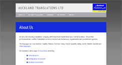 Desktop Screenshot of aktranslation.co.nz